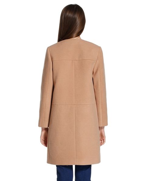  > 圆领中长宽松长袖外套  1hy3306320304        ￥0